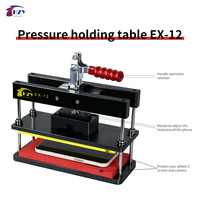 HZY EX-12 Support Universel de Maintien sous Pression pour Écran LCD de Téléphone Portable, Coque Arrière et Cadre Central, Fixation pour Réparation et Collage