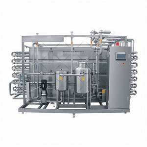 Máquina Pasteurizadora Elétrica de Placas com Preço de Fábrica, Esterilizador Contínuo de 500-20000 Litros para Leite, Suco e Cerveja com Bomba e Componentes Essenciais - Product Image 1