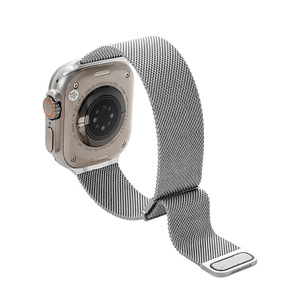 สายแม่เหล็กคู่สแตนเลสแบบมิลานเข้ากันได้กับ <span class=keywords><strong>Apple</strong></span> <span class=keywords><strong>Watch</strong></span> Series <span class=keywords><strong>8</strong></span> 9 10 - Product Image 5