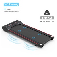 Xiaomi U1 R1 Pro mesin jalan datar, Treadmill Mini bantalan Jalan pintar dengan aplikasi Fitshow