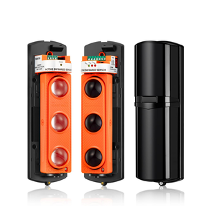 Sistema de alarma de seguridad perimetral 3 haces 250m Sensor fotoeléctrico infrarrojo para exteriores Anti Tamper - Product Image 1