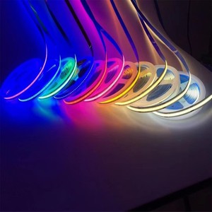 Luz roja DC12V 24V COB LED <span class=keywords><strong>tira</strong></span> de luz Flexible Super brillante LED tiras para decoración del hogar (SIN ADAPTADOR ni controlador) - Product Image 2