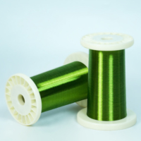 Fil de cuivre émaillé ultra-fin torsadé plat pour bobinage industriel, aimants, inducteurs, capteurs et petits appareils électroniques