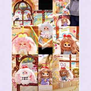 Nuovo originale bambino tre Macaron V2 Baby 3 anni-Old coniglietto di seconda generazione scatola cieca peluche - Product Image 4