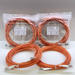Cable de Conexión Óptica OM2 Personalizado para Telecomunicaciones, 10 Metros, Multimodo, Dúplex, LC a LC, para Redes Interiores - Product Image 2
