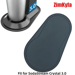 Tapis de séchage en silicone écologique Zimakyfa pour SodaStream Crystal 3.0, accessoires de plateau anti-goutte - Product Image 4