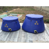 Réservoir d'eau agricole pliable et flexible Stockage de plusieurs tailles Réservoir d'eau gonflable