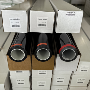 ฟิล์มกันรอยรถยนต์สีดำ TPU ขายดี ฟิล์ม PPF 7.5mil ป้องกันรอยขีดข่วน สีดำเงา ป้องกันเหลือง รับประกัน <span class=keywords><strong>8</strong></span> ปี สำหรับตัวถังรถยนต์ - Product Image 1