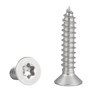 Винты с плоской головкой Torx Construct деревянный резьбовой винт Torx CSK плоская головка Самонарезающий винт - Product Image 2