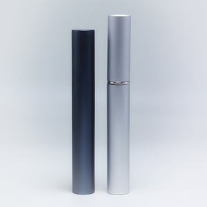 Custom Silver Gold Aluminum Eyeliner Tubes Container Packaging 5ML <b>Empty</b> Eyelash Growth Liquid Serum Tube With Brush - Product Image 3