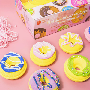 Collection <span class=keywords><strong>de</strong></span> bombes <span class=keywords><strong>de</strong></span> bain effervescentes LovSens Cute Donut, sels <span class=keywords><strong>de</strong></span> bain moussants, bombes <span class=keywords><strong>de</strong></span> bain hydratantes pour spa - Product Image 3