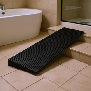 Rampe pour fauteuil roulant de 35,4 pouces de large, antidérapante, découpable, équipement de sécurité pour salle de bain - Product Image 2