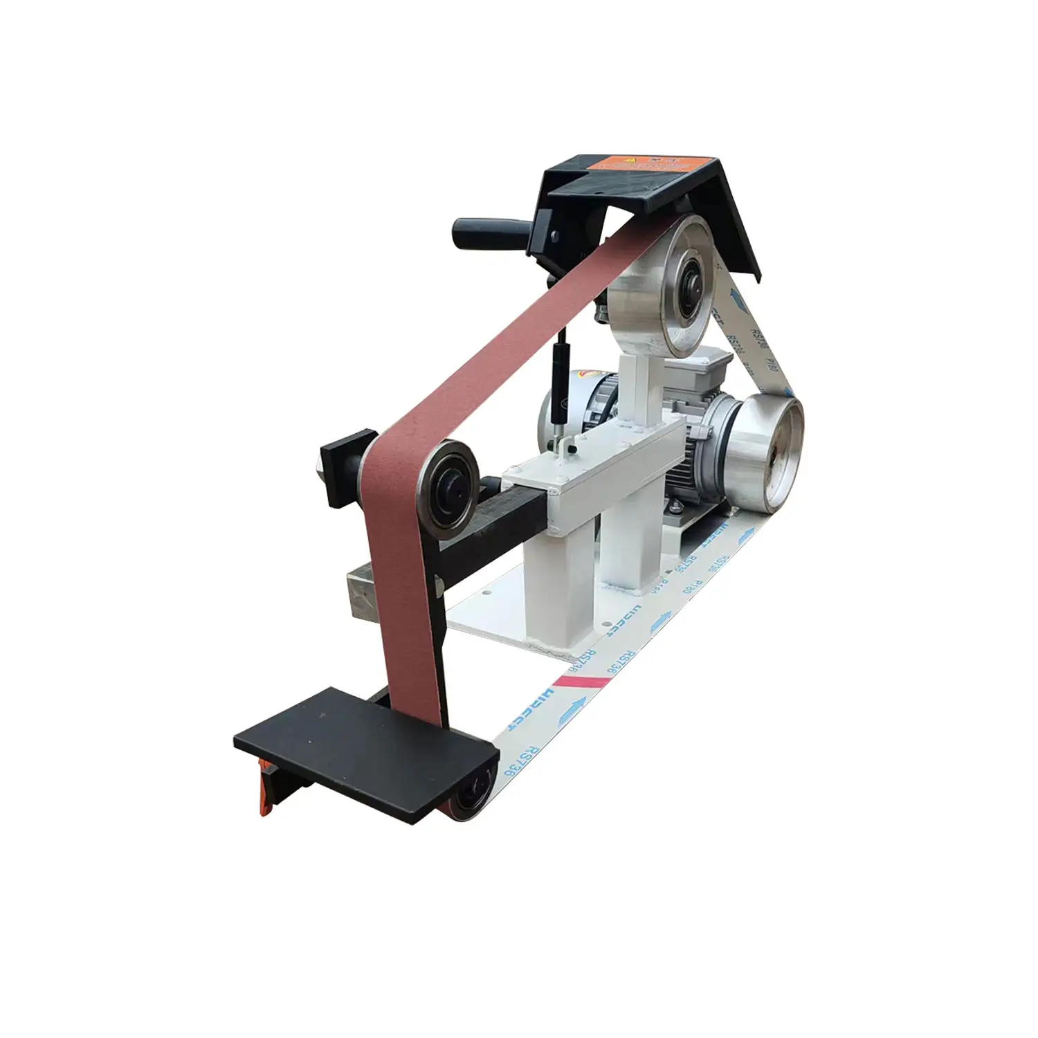 PMS2100 Horizontal metal multifunctional sanding belt machine industrial grade hardware polishing