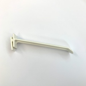 Espositore per supermercato gancio gancio appendiabiti in plastica da <span class=keywords><strong>4</strong></span>.<span class=keywords><strong>5</strong></span> "11.4cm di lunghezza gancio per pannello di plastica per esposizione - Product Image 1