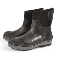 Bottes de pêche en acier à pointes pour la pêche sur roche, imperméables, chaudes, antidérapantes, en néoprène, chaussures de pêche hivernales, logo personnalisé en usine