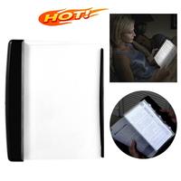 Lampe de lecture LED portable créative, veilleuse plate pour protéger les yeux, lampe de bureau LED pour voiture et voyage, gadgets de lecture