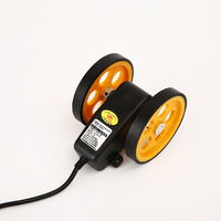 Compteur de longueur à roue d'encodage en acier inoxydable LK-50 avec affichage LED et capteur