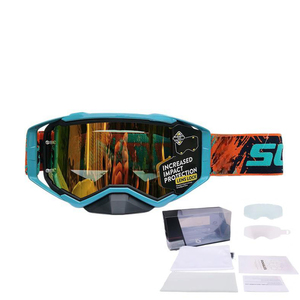 Gafas de Motocross Americanas Listas para Enviar, Gafas Deportivas a Prueba de Viento Halley con Caja de Exhibición - Product Image 1