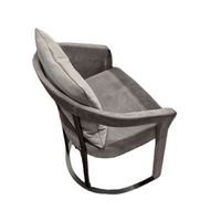 Canapés de luxe, meubles italiens importés, style nordique, salle à manger moderne, chaise de salle à manger en cuir