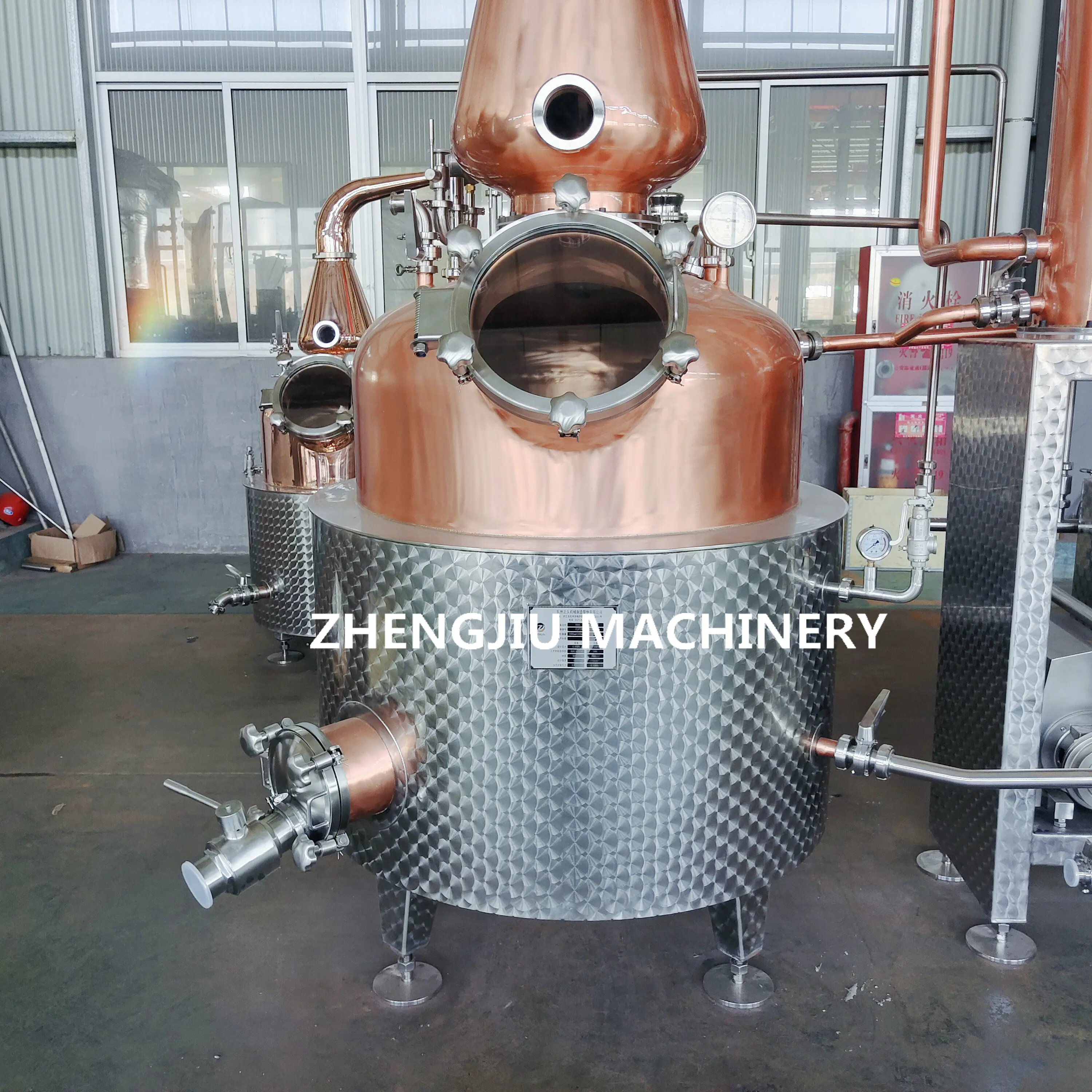 ZJ whisky distillazione attrezzature whisky pot ancora colonna gin