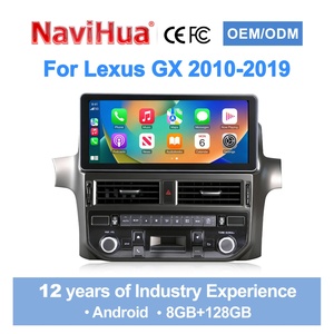 Navihua New Design 12.3inch Android Car Radio GPS Navigation Multimedia Carplay Autostereo DSP Unit for Lexus GX GX460 2010-2019 - Product Image 1