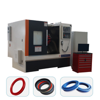 Máquina de Sellado CNC Profesional Personalizada, Máquina para Fabricar Anillos de Sellado de PU, Goma, POM y PTFE con Software de Diseño