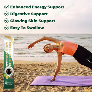 Pó de Café de Colágeno Chia Popular no Mercado dos EUA com Glutationa Superalimentos para Adultos Suplementos Nutricionais - Product Image 4