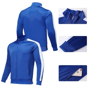 Nuovi Completi Sportivi da Uomo e Bambino per Autunno Inverno con Zip Intera Tute da Calcio Maschili Abbigliamento Casual da Jogging - Product Image 4