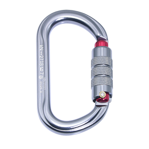 Mosquetón de Seguridad con Bloqueo Automático de 27KN, Certificado CE, para Trabajos Aéreos en Exteriores, Colgado Industrialmente, Producto OEM - Product Image 1