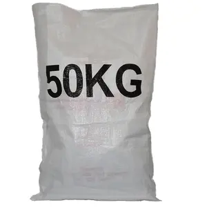 농업 자루 흰색 50kg 일반 pp 가방 짠 자루 가방 100kg 짠 pp 자루