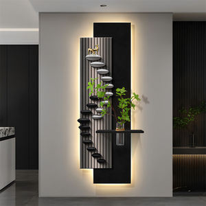 Décoration intérieure 3D en gros, design moderne écologique, peinture en sable naturel à texture mate haut de gamme, impression UV, effet pierre de grès - Product Image 1