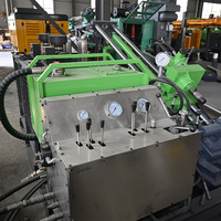 Machine portative de plate-forme de forage de noyau de surface montée sur chenilles CSY600Q capacité de 600m/800m entièrement hydraulique pour le moteur de pompe d'extraction d'or