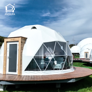 Luxus versenkbare 5m/6m/8m Aluminium Pole PVC Zelt Kuppel Haus mit Möbeln Modern Style Outdoor Camping Zelt für Hotel & Event - Product Image 5