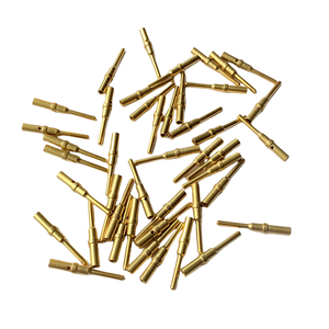 ई/डीयूटश मूल सोने की प्लेटेड पिन, पुरुष 0460-202-1631, महिला 0462-201-1631, तार गेज 16-20-20 वाट टर्मिनल संपर्क - Product Image 1