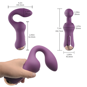 Consolador de masturbación femenina para adultos alimentado por USB, vibrador de conejo de Sex Shop, doble punto G y estimulación del clítoris - Product Image 3