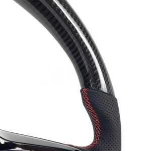 Volante de Fibra de Carbono Alcantara a <span class=keywords><strong>Precio</strong></span> de Fábrica para Volkswagen <span class=keywords><strong>Gti</strong></span> 2015-2019 <span class=keywords><strong>Golf</strong></span> VII 2015-2017 <span class=keywords><strong>MK7</strong></span> 3 Runner - Product Image 5