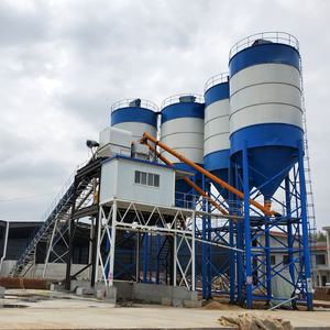 Estación de Mezcla de Concreto Premezclado Tipo Cinta de Alta Calidad, Serie HZS, Planta Dosificadora de Concreto Autonivelante Estacionaria - Product Image 6