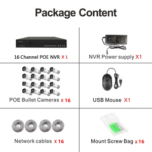 Sistema de Cámaras de Seguridad CCTV 4K, Solución de Vigilancia en los Emiratos Árabes Unidos, Sistema de Monitoreo de Video, Cámara IP PoE - Product Image 3