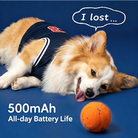 Jouet interactif intelligent pour chien Elecpet, mouvement automatique, rebondissement et rotation, matériau E-TPU, indice d'étanchéité, balle roulante active