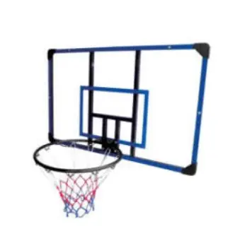 PE PC Backboard Toys Pro Basketball Accessories Customize Wall Mounted Mini Basketball Hoop for Indoor
