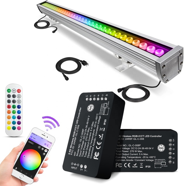 2.4G RF Remote App Voice Control RGB LED Light Strip Controller Smart Zigbee 3.0 Lighting Accessories