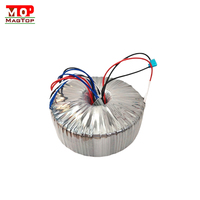 Transformador de Aislamiento Toroidal Encapsulado en Epoxi de 180VA, 240V a 24V, Baja Elevación de Temperatura