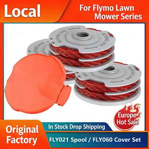 Bobine de coupe 4xCap Cover FLY060 & 5050513590 pour Flymo Contour 580E 650E Power Trim 500XT 600HD 700 Mini Trim Auto Speedi-Trim - Product Image 2