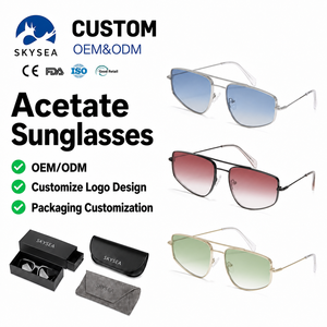Occhiali da Sole Geometrici in Metallo Stile Pilota 2026 per Uomo <span class=keywords><strong>Kaleo</strong></span> Designer Tendenza Lenti Sfumate Protezione UV Occhiali da Sole per Donna 57mm - Product Image 1