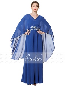 Ruolai BWC1017 simple A-ligne col en V broderie avec <span class=keywords><strong>veste</strong></span> robes de <span class=keywords><strong>demoiselle</strong></span> <span class=keywords><strong>d</strong></span>'<span class=keywords><strong>honneur</strong></span> pour femme - Product Image 2
