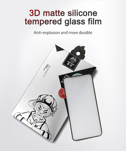 de la cubierta completa curva de borde de silicona Anti-Caída de 9H de templado de vidrio de <span class=keywords><strong>película</strong></span> para iphone <span class=keywords><strong>X</strong></span> - Product Image 2