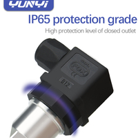 Hochwertiger Yunyi Industrie-Luft-Öl-Wasser-Vakuum-Drucktransmitter Sensor 4-20mA Ausgang 1%FS Genauigkeit SS304 Material Smart