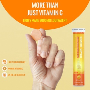 ויטמין c הראשון בעולם של ויטמין C רעמת האריה של פטריות תמיכה קוגניטיבית חיסונית לוח פרטי תווית מבוגרים נשים בהריון - Product Image 5