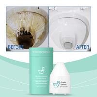 Mousse nettoyante pour toilettes, élimination douce des taches et du calcaire, rafraîchit les toilettes, dosage pratique