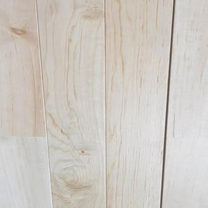 Nuevo Diseño Popular de Piso de Madera Sólida, Piso de Madera de Arce Resistente a los Arañazos para Sala de Estar - Product Image 1